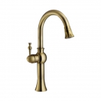 Abagno Tower Basin Mixer With Double Spray Bronze LPM-075L-BR