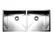 Abagno Double Bowl Kitchen Sink SS-9745D