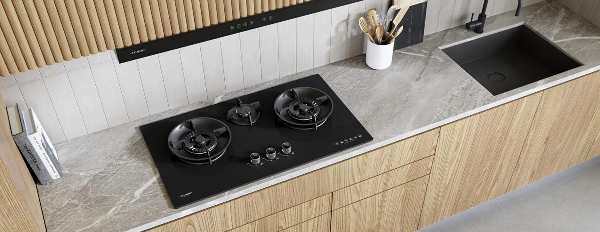 Built-in kitchen hobs for modern Malaysian kitchens