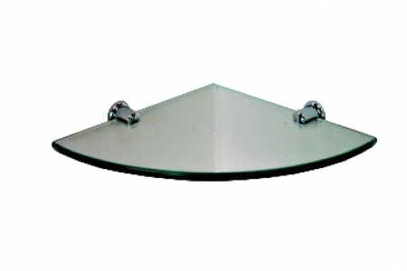 Abagno Corner Glass Shelf AR-230-CP