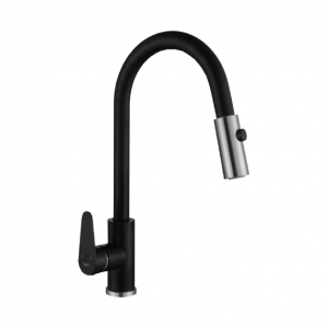 Abagno Kitchen Sink Mixer with Pull-out Spray SIM-181P-BS