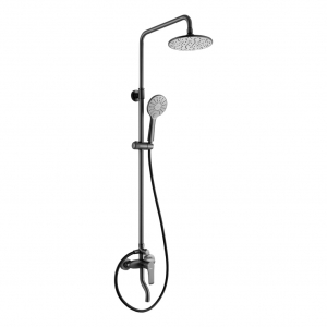 Abagno Exposed Shower Column With Bath Mixer SV-BM-969-682-BN