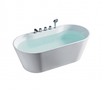 Abagno Free-Standing Bathtub With Mixer K501M