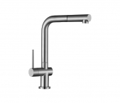 Abagno Pillar Sink Tap With Pull-out Spray LKT-029P-SS