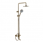 Abagno Exposed Shower Column With Bath Mixer LP-BM-976-852-BR