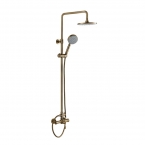 Abagno Exposed Shower Column With Shower Mixer LP-SM-976-852-BR