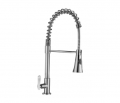 Abagno Pillar Sink Tap With Flexible Spout & Double Spray SIT-178S-SS