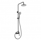 Abagno Exposed Shower Column With Shower Mixer SV-SM-969-682-BN